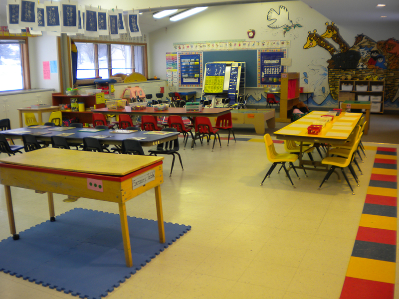 Classroom view 01: First Friends Christian Preschool