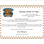 Trunk or Treat for website and facebook